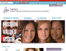 Tablet Screenshot of nellies.org
